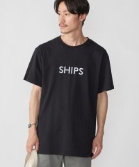 SHIPS MEN/SHIPS: ロゴ エンブロイダリー Tシャツ/504112488