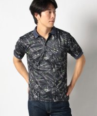 STYLEBLOCK/スタイルブロック STYLEBLOCK ドライ総柄ポロシャツ/505385535