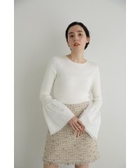 JILL STUART/2WAYタフタドッキングニットトップス/505418186