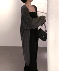 Dewlily/デューリリー Dewlily ロングカーディガン 韓国ファッション 10代 20代 30代 大人っぽい 羽織りやすい ロング丈 紫外線対策 エアコン対策 オシャ/505425641