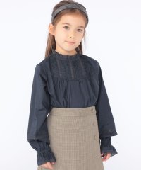 SHIPS KIDS/SHIPS KIDS:100～130cm / レース ピンタック 長袖 ブラウス/505426585