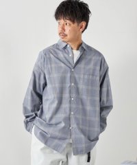 SHIPS any MEN/SHIPS any: オーバーサイズ レギュラーカラー チェック／ストライプ 長袖 シャツ◇/505426638