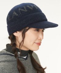 LANVIN SPORT/ラメロゴジャカードニットキャップ/505405321