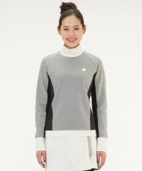 LANVIN SPORT/ブロッキングデザインハイネックシャツ/505405351