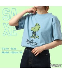  PEANUTS/ピーナッツ PEANUTS ウッド ストック 半袖 Tシャツ ピグメント 音楽 ヘッドフォン 夏 フェス サークル ストリート メンズ レディース スヌーピー /505417486