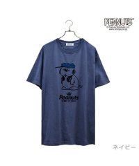  PEANUTS/ピーナッツ PEANUTS オラフ 半袖 Tシャツ ピグメント 音楽 ヘッドフォン 夏 フェス サークル ストリート メンズ レディース スヌーピー SNOOP/505417489