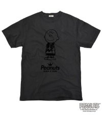  PEANUTS/ピーナッツ PEANUTS スヌーピー 半袖 Tシャツ ピグメント 音楽 ヘッドフォン 夏 フェス サークル ストリート デザイン メンズ レディース SNOO/505417490