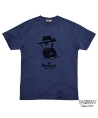  PEANUTS/ピーナッツ PEANUTS オラフ 黒服 スーツ 半袖 Tシャツ 当店 限定 デザイン スヌーピー SNOOPY ピーナッツ カジュアル アメカジ プリント S/505417493