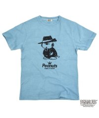  PEANUTS/ピーナッツ PEANUTS オラフ 黒服 スーツ 半袖 Tシャツ 当店 限定 デザイン スヌーピー SNOOPY ピーナッツ カジュアル アメカジ プリント S/505417493