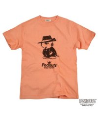  PEANUTS/オラフ 黒服 スーツ 半袖 Tシャツ 当店 限定 デザイン スヌーピー SNOOPY ピーナッツ カジュアル アメカジ プリント S M L LL 3L 4L/505417493