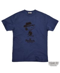  PEANUTS/ピーナッツ PEANUTS スヌーピー 黒服 スーツ 半袖 Tシャツ 当店 限定 デザイン スヌーピー SNOOPY ピーナッツ カジュアル アメカジ プリント/505417494