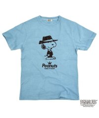  PEANUTS/ピーナッツ PEANUTS スヌーピー 黒服 スーツ 半袖 Tシャツ 当店 限定 デザイン スヌーピー SNOOPY ピーナッツ カジュアル アメカジ プリント/505417494