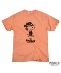  PEANUTS/スヌーピー 黒服 スーツ 半袖 Tシャツ 当店 限定 デザイン スヌーピー SNOOPY ピーナッツ カジュアル アメカジ プリント S M L LL 3L 4/505417494