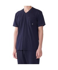 EPOCA UOMO/エポカ ウォモ EPOCA UOMO Tシャツ 半袖 インナーシャツ ホームウェア ルームウェア メンズ Vネック V NECK SHIRT ネイビー ブルー /505425554