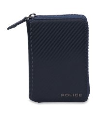 POLICE/ポリス POLICE ラウンドショートウォレット 財布 二つ折り メンズ 本革 ラウンドファスナー ブラック 黒 PA－70802/505425608