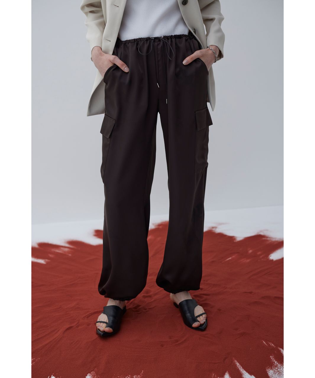 Satin volume cargo PT(505426088) | リムアーク(RIM.ARK) - d