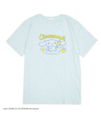 Sanrio characters/サンリオ Sanrio サンリオ シナモロール PVCバッグ付き 半袖 Tシャツ レディース メンズ 春 夏 プール 海 ホワイト サックス M L LL ギフ/505426276