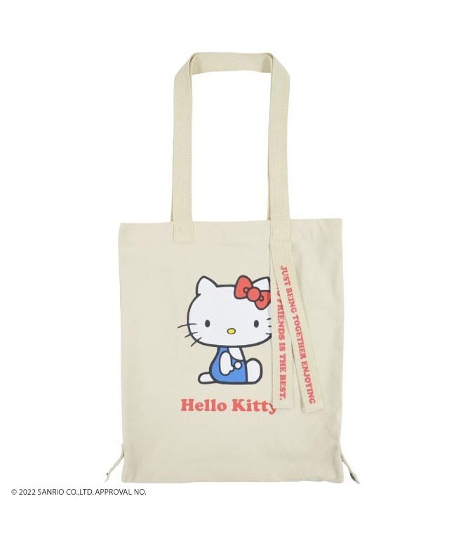 Sanrio vivitix ハローキティ かごトートバッグ '90sレトロ バッグ