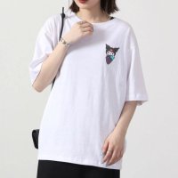 Sanrio characters/クロミ サンリオ ビック Tシャツ 半袖 バック プリント フルーツ sanrio M L LL/505426370