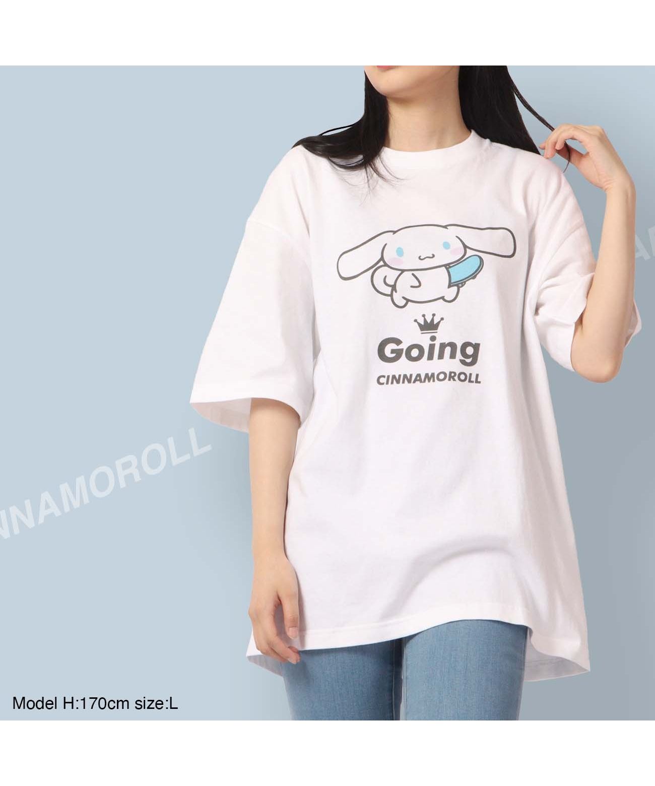 クーポン】サンリオ Sanrio シナモロール Tシャツ ストリート クーポン】サンリオ Sanrio シナモロール Tシャツ ストリート