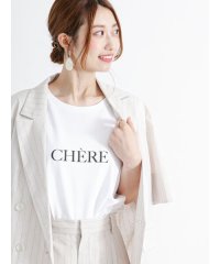 Te chichi/箔プリントTシャツ/505427377