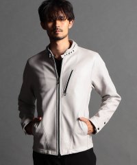 NICOLE CLUB FOR MEN/ラムレザーシングルライダース/505399551