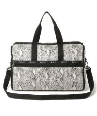 LeSportsac/DELUXE LG WEEKENDERクラシックパイソンアイボリー/505399827