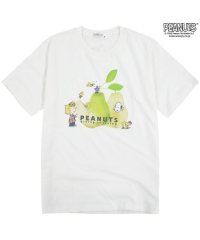  PEANUTS/スヌーピー Tシャツ PEANUTS フルーツ 半袖 洋梨 サリー プリント/505417249