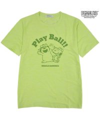  PEANUTS/スヌーピー Tシャツ 半袖 トップス オラフ ドライ プリント SNOOPY PEANUTS/505417273