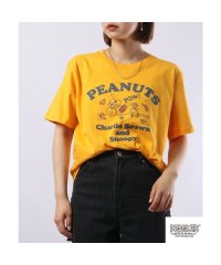  PEANUTS/スヌーピー  Tシャツ トップスチャーリーブラウン 半袖 プリント SNOOPY PEANUTS/505417278