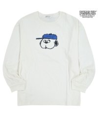  PEANUTS/スヌーピー オラフ Tシャツ ロンT バルーン シルエット 刺繍 SNOOPY PEANUTS/505417291