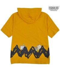  PEANUTS/スヌーピー チャーリーブラウン ドロップショルダー Tパーカー 半袖 プリント SNOOPY PEANUTS/505417335