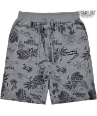  PEANUTS/ピーナッツ PEANUTS スヌーピー ハーフ パンツ ズボン ボトムス 裏毛 スウェット 部屋着 ボタニカル SNOOPY PEANUTS/505417367
