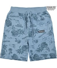  PEANUTS/ピーナッツ PEANUTS スヌーピー ハーフ パンツ ズボン ボトムス 裏毛 スウェット 部屋着 ボタニカル SNOOPY PEANUTS/505417367