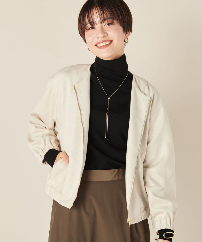 セール 30%OFF】ウォッシャブルダンボールスエード ジップ セール 30%OFF】ウォッシャブルダンボールスエード ジップ