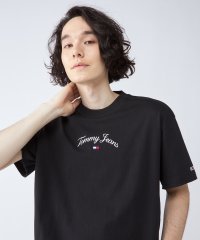 TOMMY JEANS/リラックスカーブセリフフラッグTシャツ/505425450