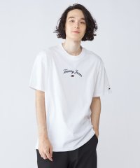 TOMMY JEANS/リラックスカーブセリフフラッグTシャツ/505425450