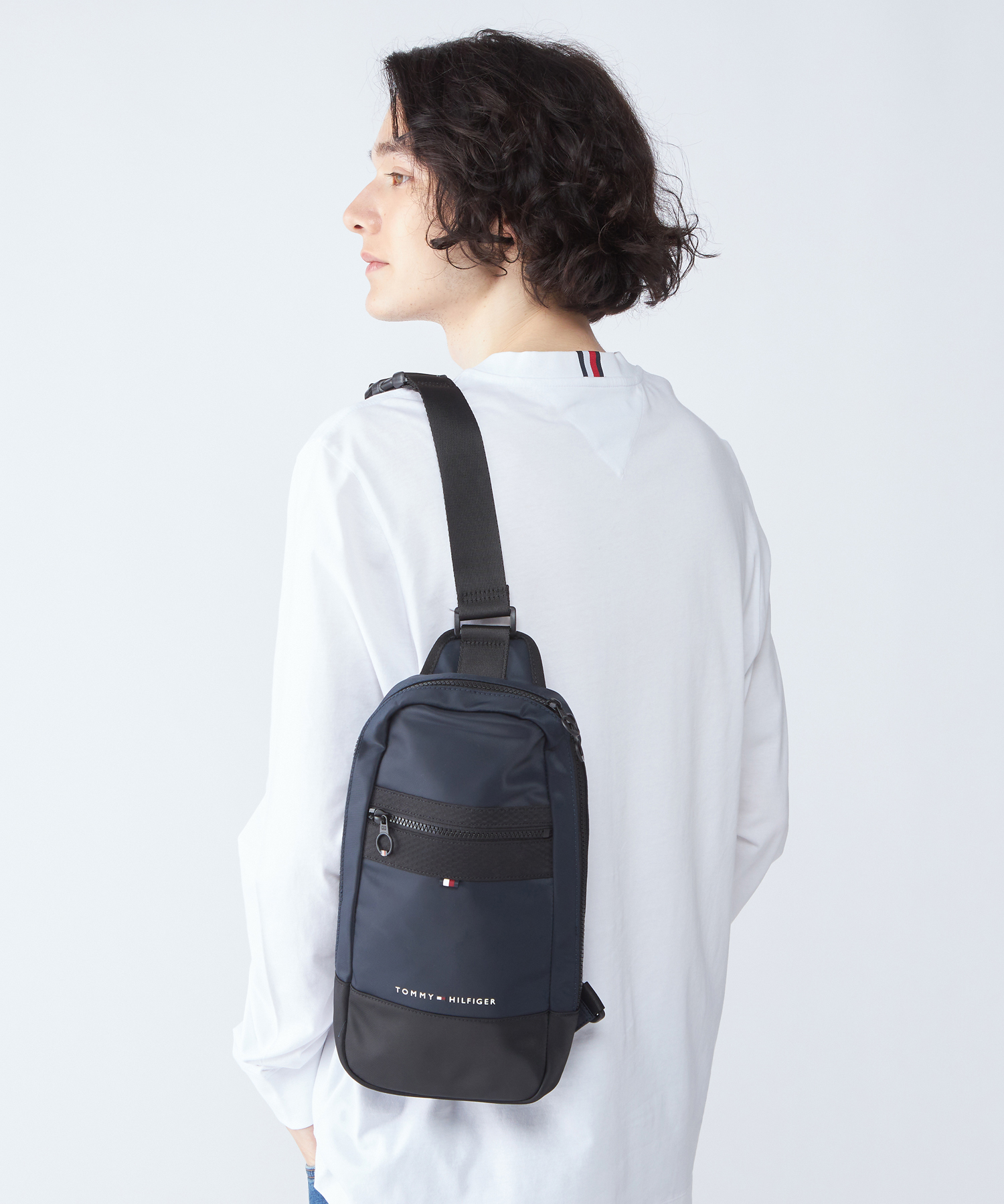 TOMMY HILFIGER｜ファンデーションピケウエストバッグ | Rakuten