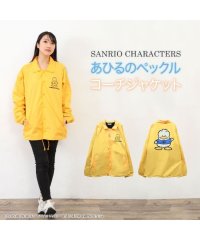 Sanrio characters/サンリオ Sanrio あひるのペックル コーチ ジャケット イエロー アウター サンリオ キャラクターズ 秋 冬 春 スポーツ イベント 観戦 メンズ レディ/505426274