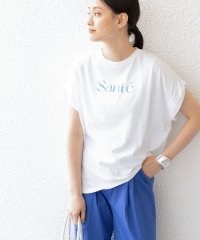 SHIPS WOMEN/ローズ ぺトール ロゴ プリント TEE 2◇/505428939