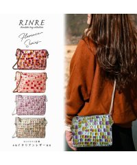 RINRE/RINRE リンレ Florence  フローレンス 斜めがけ ショルダー バッグ ステンドグラス 大容量/505429625