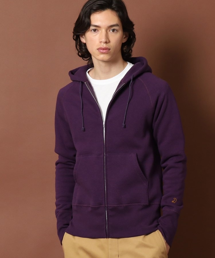 【美品】ドレステリア DRESSTERIOR 吊裏毛 ZIP PARKA 1 ベストセラー】デキシー吊裏毛ジップアップパーカ（パーカー