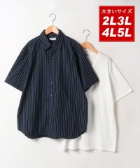 MARUKAWA/大きいサイズ 2L 3L 4L 5L アムンゼンシャツ＆半袖Tシャツ /セット商品 メンズ ビッグサイズ インナー 半袖シャツ/505400205
