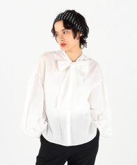 To b. by agnes b./WP24 SHIRT リボンタイビッグスリーブシャツ/505414164