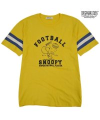  PEANUTS/スヌーピー Tシャツ 半袖 トップス プリント アメフト スポーツ ジョークール SNOOPY PEANUTS JOECOOL/505417207