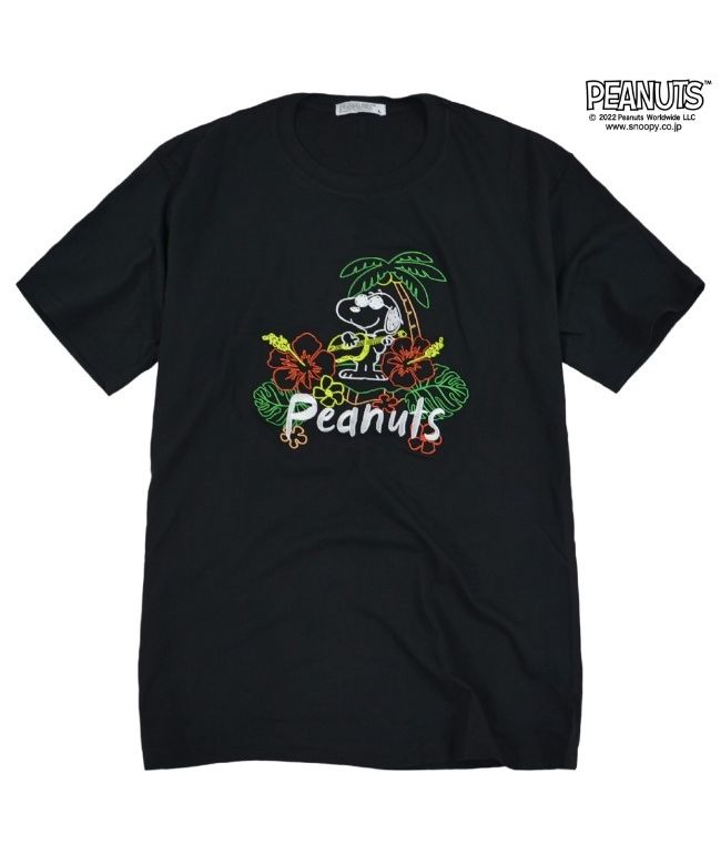テーラー東洋 PEANUTS SNOOPYピーナッツ スヌーピー レーヨンシャツ PEANUTS SNOOPY ピーナッツ スヌーピー アロハシャツ レーヨン M