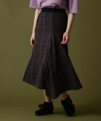 AVIREX/《直営店限定》DOUBLE GAUZE MULTI CHECK SKIRT/ ダブルガーゼ マルチチェックスカート/505430188