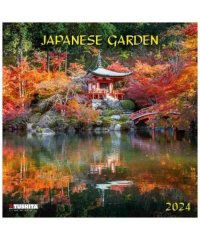 cinemacollection/TUSHITA 2024 Calendar 壁掛けカレンダー2024年 Japanese Garden 写真 風景 インテリア 令和6年暦 /505430274