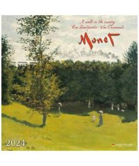 cinemacollection/TUSHITA 2024 Calendar 壁掛けカレンダー2024年 Claude Monet － A Walk in the Country アート 名画 /505430287