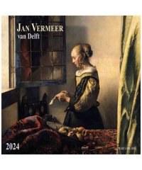 cinemacollection/TUSHITA 2024 Calendar 壁掛けカレンダー2024年 Jan Vermeer van Delft アート 名画 インテリア 令和6年暦 /505430306